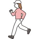 Woman Jogging SVG Icon